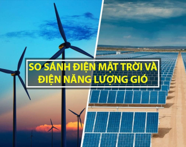 So Sánh Năng Lượng Mặt Trời Và Điện Gió – Hai Giải Pháp Xanh, Hai Lối Đi Riêng