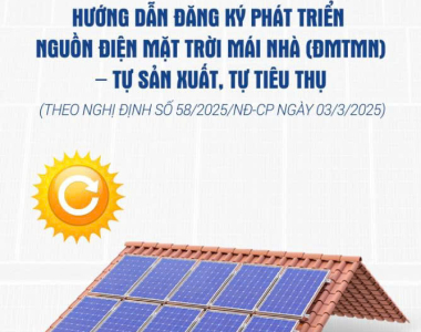 Cách Đăng Ký Hệ Điện Mặt Trời Tự Dùng – Dễ Dàng, Không Cần Bán Điện Cho EVN