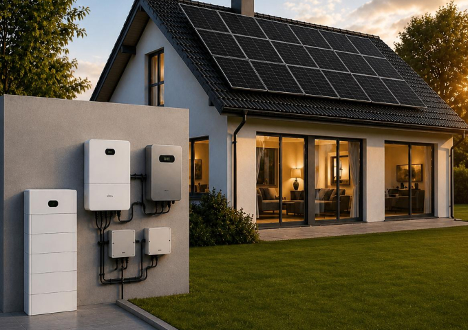 Hales Energy Hoàn Thành Bàn Giao Hệ Thống Điện Mặt Trời Hybrid Sử Dụng AIKO 655Wp, Solis 8kW Và Pin Lưu Trữ Dyness 16kWh