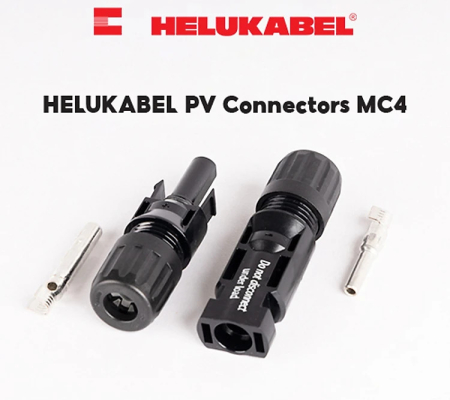 ĐẦU KẾT NỐI CÁP DC HELUKABEL PV CONNECTORS MC4 (1 CẶP MALE & FEMALE/ BỘ)