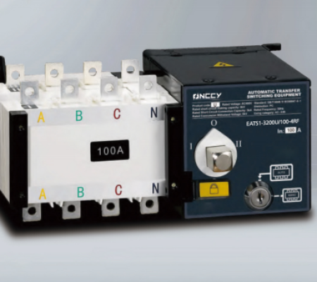 Công tắc chuyển đổi tự động PV Solar EATS1-100U/100-4RF