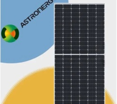 Tấm Pin NLMT Astronergy Solar 610WP – Hai Mặt Kính 